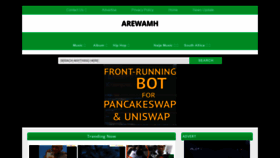 What Arewamh.com.ng website looked like in 2022 (2 years ago)