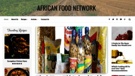 What Afrifoodnetwork.com website looked like in 2022 (2 years ago)