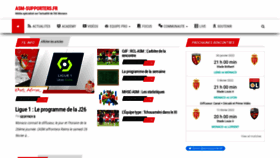 What Asm-supporters.fr website looked like in 2022 (2 years ago)