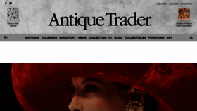 What Antiquetrader.com website looked like in 2022 (2 years ago)
