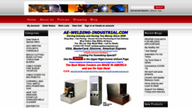 What Ae-welding-industrial.com website looked like in 2022 (2 years ago)