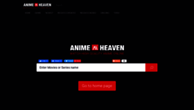 What Animeheaven.vip website looked like in 2022 (3 years ago)