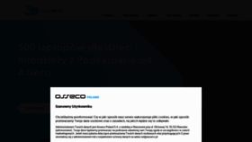 What Asseco.pl website looked like in 2022 (2 years ago)