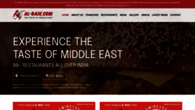 What Al-baik.com website looked like in 2022 (2 years ago)