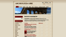 What Archeologialibri.com website looked like in 2022 (2 years ago)
