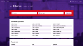 What Ae.jobsora.com website looked like in 2022 (2 years ago)