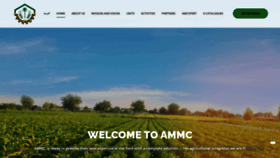 What Ammc.com.sa website looked like in 2022 (2 years ago)