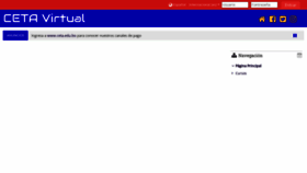 What Aulavirtual.ceta.edu.bo website looked like in 2022 (2 years ago)