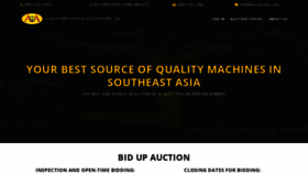 What Aia-auction.com website looked like in 2022 (2 years ago)