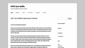 What Avfdraffle.com website looked like in 2022 (2 years ago)