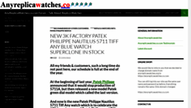 What Anyreplicawatches-blog.com website looked like in 2022 (2 years ago)