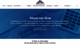 What Abdelhamidcpa.com website looked like in 2022 (2 years ago)