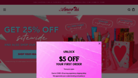 What Amorususa.com website looked like in 2022 (2 years ago)