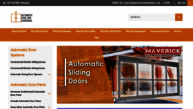 What Autodoorandhardware.com website looked like in 2022 (2 years ago)