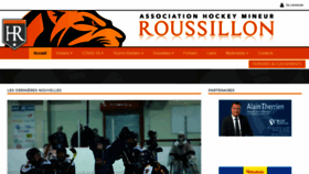 What Ahmroussillon.com website looked like in 2022 (2 years ago)
