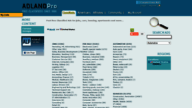 What Adlandpro.com website looked like in 2022 (2 years ago)
