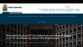 What Aun.edu.eg website looked like in 2022 (2 years ago)