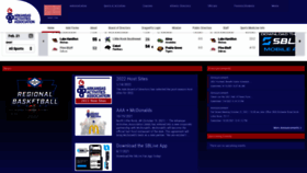What Ahsaa.org website looked like in 2022 (3 years ago)
