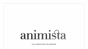 What Animista.net website looked like in 2022 (2 years ago)