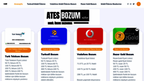 What Atesbozum.site website looked like in 2022 (2 years ago)