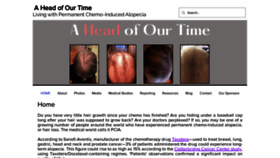 What Aheadofourtime.org website looked like in 2022 (2 years ago)