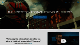 What Actionvfx.com website looked like in 2022 (2 years ago)