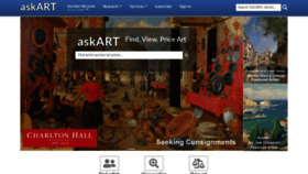 What Askart.com website looked like in 2022 (2 years ago)