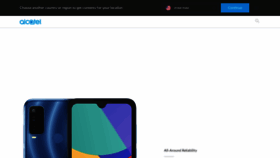 What Alcatelmobile.com website looked like in 2022 (2 years ago)