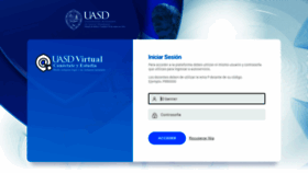 What Aulavirtual.uasd.edu.do website looked like in 2022 (2 years ago)