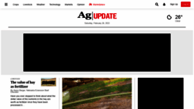 What Agupdate.com website looked like in 2022 (2 years ago)