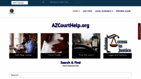 What Azcourthelp.org website looked like in 2022 (2 years ago)