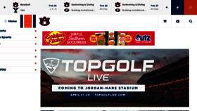 What Auburntigers.com website looked like in 2022 (2 years ago)