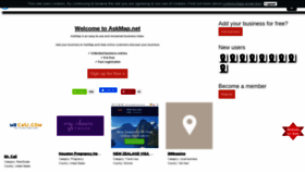 What Askmap.net website looked like in 2022 (2 years ago)