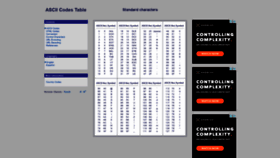 What Ascii.cl website looked like in 2022 (3 years ago)