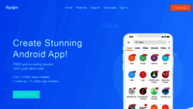 What Appyet.com website looked like in 2022 (3 years ago)