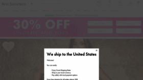 What Annsummers.com website looked like in 2022 (2 years ago)