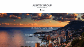What Alsatexgroup.com website looked like in 2022 (2 years ago)