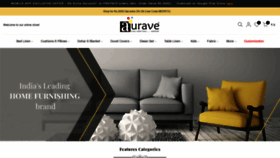 What Auravedecor.in website looked like in 2022 (2 years ago)