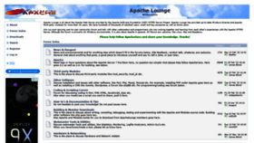 What Apachelounge.com website looked like in 2022 (2 years ago)