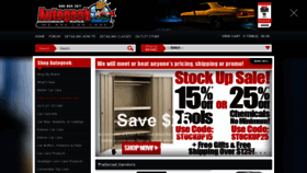 What Autogeek.net website looked like in 2022 (3 years ago)
