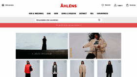 What Ahlens.se website looked like in 2022 (2 years ago)