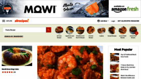 What Allrecipes.co.uk website looked like in 2022 (2 years ago)