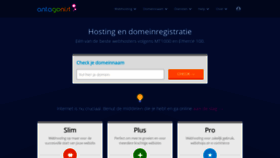 What Antagonist.nl website looked like in 2022 (2 years ago)