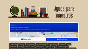 What Ayudaparamaestros.com website looked like in 2022 (2 years ago)