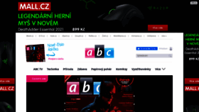 What Abicko.cz website looked like in 2022 (2 years ago)
