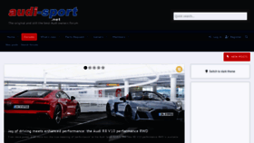 What Audi-sport.net website looked like in 2022 (2 years ago)