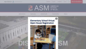 What Asmilan.org website looked like in 2022 (2 years ago)