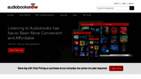What Audiobooksnow.com website looked like in 2022 (2 years ago)