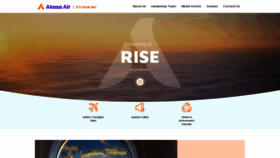 What Akasaair.com website looked like in 2022 (2 years ago)