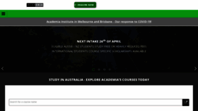 What Academia21.com website looked like in 2022 (2 years ago)
